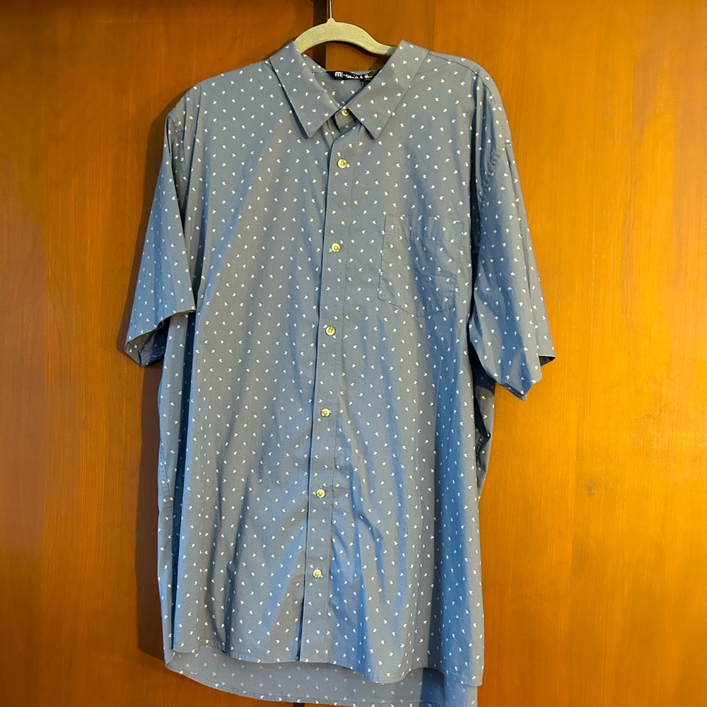 NWT Travis Mathew button up shirt
